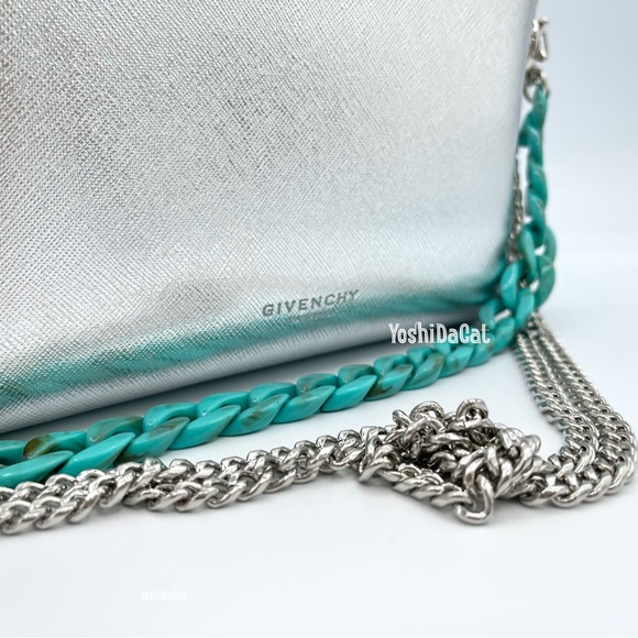 🆕 Givenchy Parfums Beauty Line Cosmetic Case to Convertible Crossbody Bag Purse - Picture 3 of 11